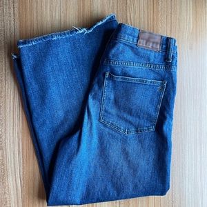 Madewell wide leg crop